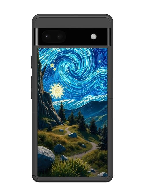 Starry Night In The Shire Glossy Soft Edge Case for Google Pixel 6A Chachhi