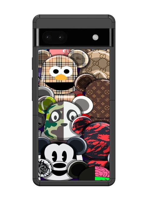 Streetwear Bearbrick Extravaganza Glossy Soft Edge Case for Google Pixel 6A Chachhi