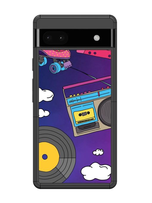 Retro Vibes Glossy Soft Edge Case for Google Pixel 6A Chachhi