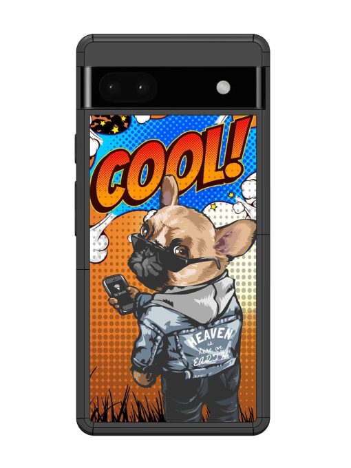 Cool Pup Glossy Soft Edge Case for Google Pixel 6A Chachhi