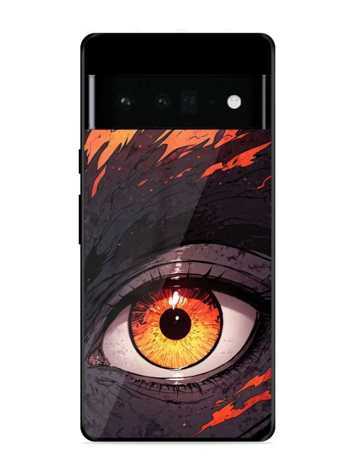 Inferno Gaze Glossy Soft Edge Case for Google Pixel 6 Pro Chachhi