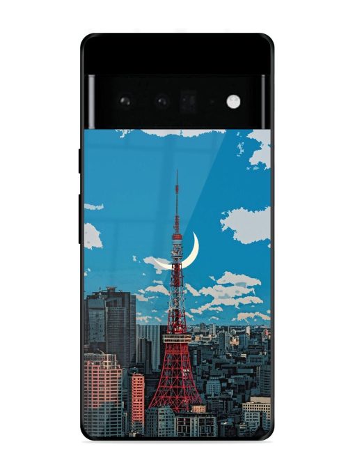 Tokyo Twilight Glossy Soft Edge Case for Google Pixel 6 Pro Chachhi