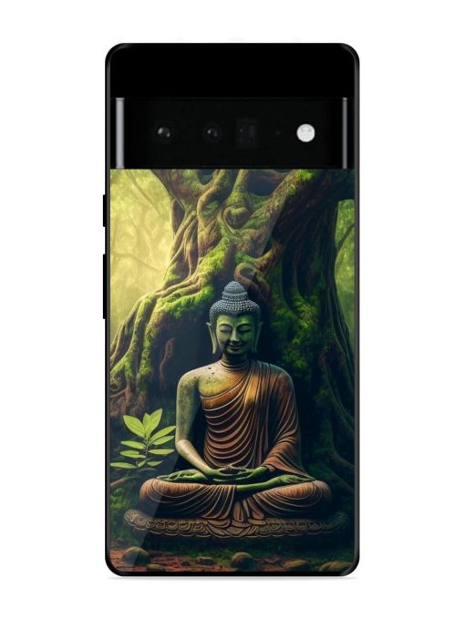 Green Buddha Art Glossy Soft Edge Case for Google Pixel 6 Pro