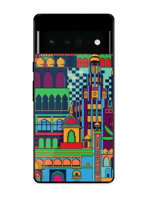 Indian Tapestry Glossy Soft Edge Case for Google Pixel 6 Pro Chachhi