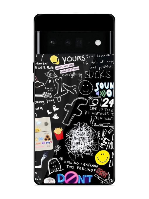 Doodle Diary Glossy Soft Edge Case for Google Pixel 6 Pro Chachhi