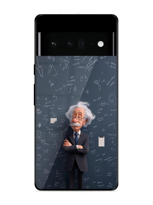 Albert Einstein Glossy Soft Edge Case for Google Pixel 6 Pro Chachhi