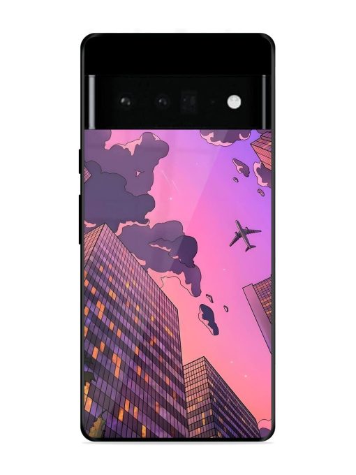 Urban Twilight Glossy Soft Edge Case for Google Pixel 6 Pro Chachhi