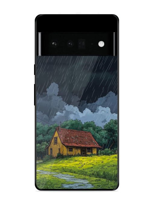 Rainy Day Retreat Glossy Soft Edge Case for Google Pixel 6 Pro Chachhi