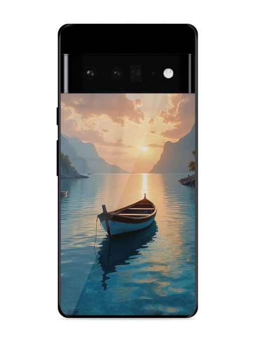 Serene Sunset Glossy Soft Edge Case for Google Pixel 6 Pro Chachhi