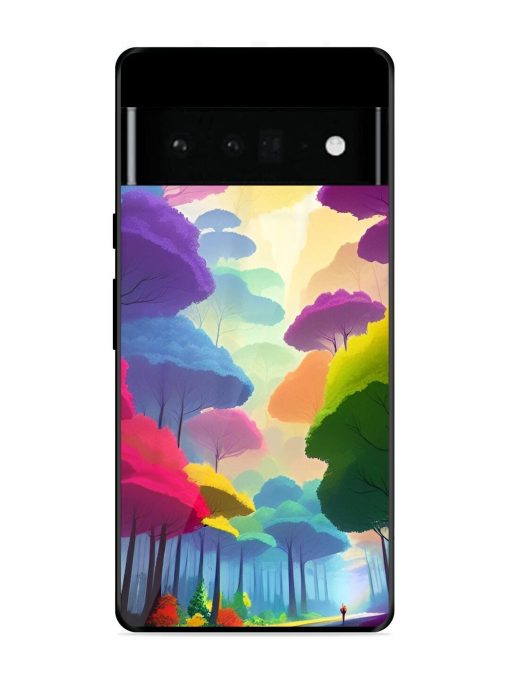 Rainbow Road Glossy Soft Edge Case for Google Pixel 6 Pro