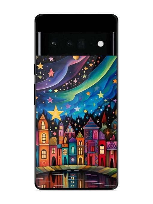 Starlit Village Glossy Soft Edge Case for Google Pixel 6 Pro Chachhi