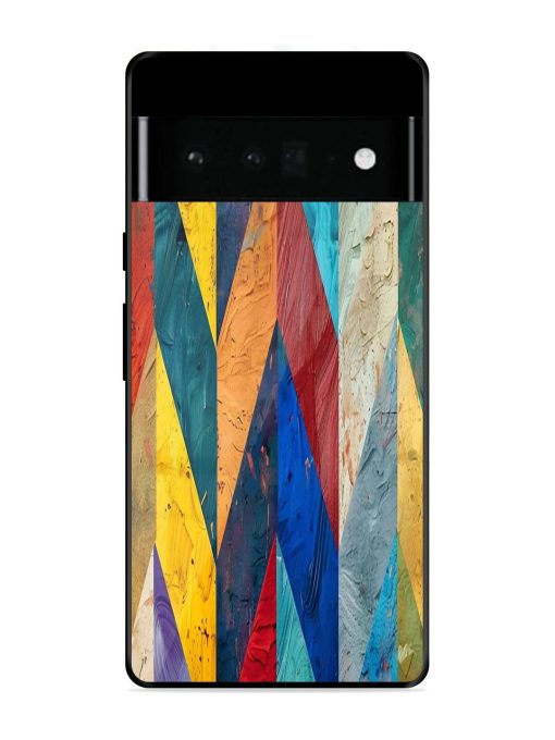 Abstract Tapestry Glossy Soft Edge Case for Google Pixel 6 Pro Chachhi