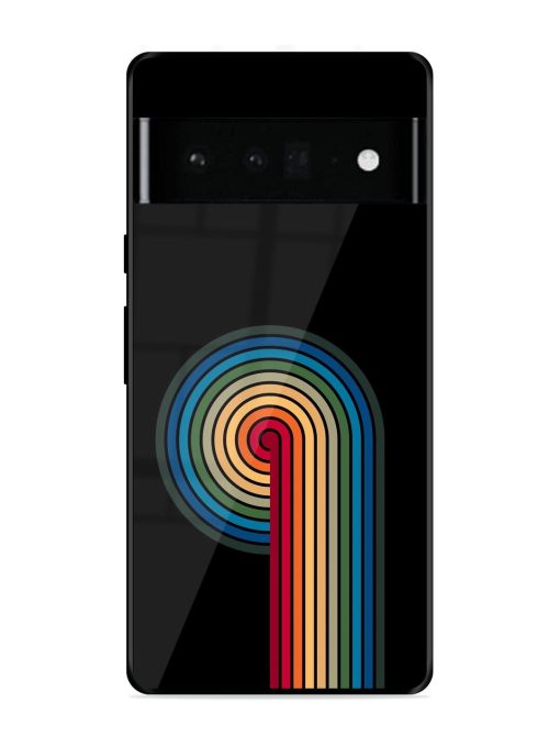 Rainbow Ripple Glossy Soft Edge Case for Google Pixel 6 Pro