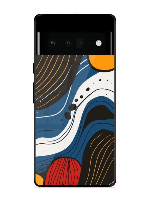 Abstract Expression Glossy Soft Edge Case for Google Pixel 6 Pro Chachhi