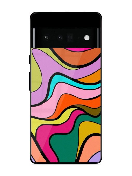 Wavy Wonder Glossy Soft Edge Case for Google Pixel 6 Pro Chachhi