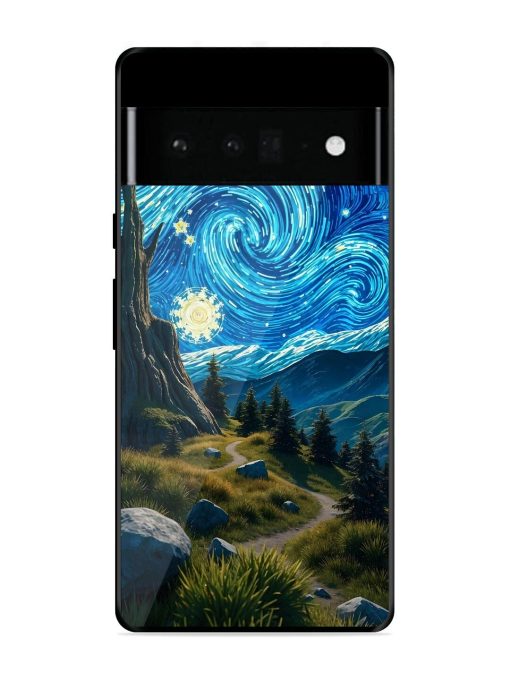 Starry Night In The Shire Glossy Soft Edge Case for Google Pixel 6 Pro Chachhi