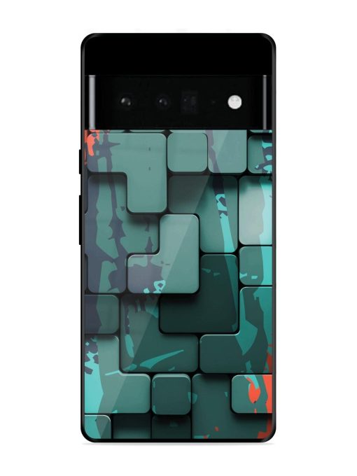 Abstract Geometric Mosaic Glossy Soft Edge Case for Google Pixel 6 Pro Chachhi