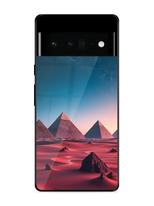 Ancient Wonders Sky Glossy Soft Edge Case for Google Pixel 6 Pro Chachhi