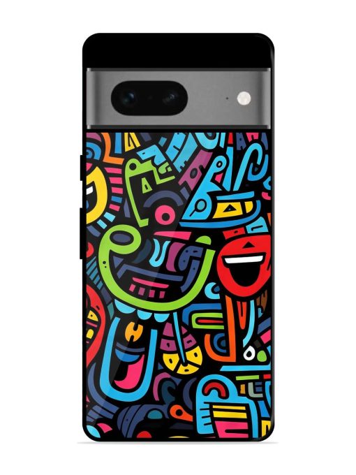 Doodlephoria Glossy Soft Edge Case for Google Pixel 7 Chachhi