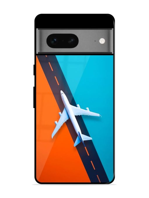 Skyward Bound Glossy Soft Edge Case for Google Pixel 7 Chachhi