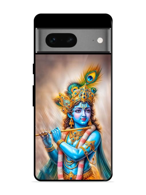 Divine Krishna Glossy Soft Edge Case for Google Pixel 7 Chachhi