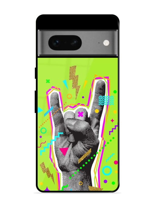 Neon Rock Glossy Soft Edge Case for Google Pixel 7 Chachhi