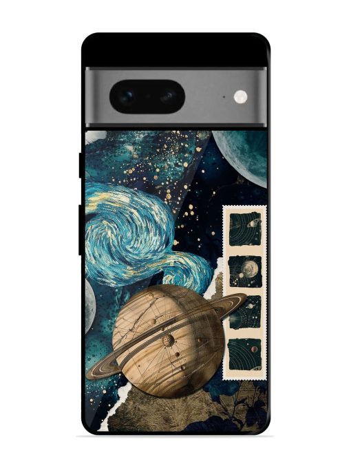 Celestial Tapestry Glossy Soft Edge Case for Google Pixel 7 Chachhi