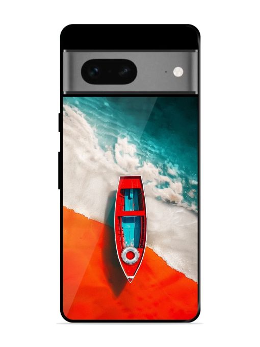 Crimson Tide Glossy Soft Edge Case for Google Pixel 7 Chachhi