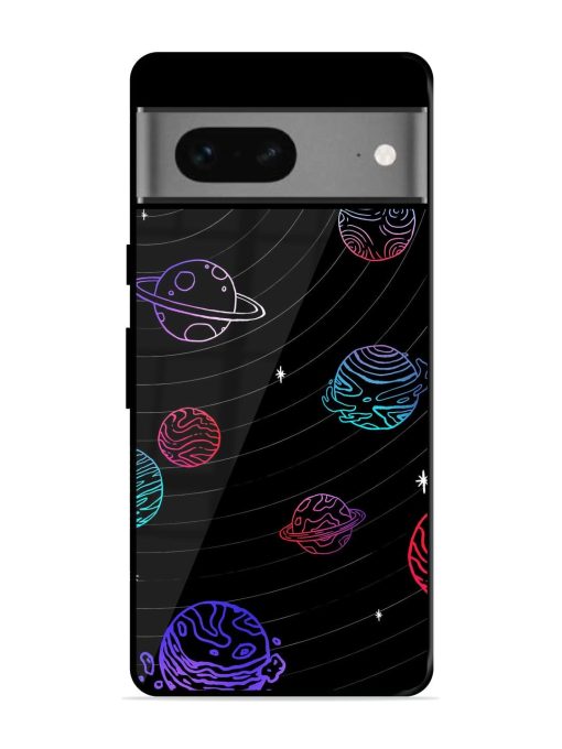 Cosmic Ballet Glossy Soft Edge Case for Google Pixel 7 Chachhi