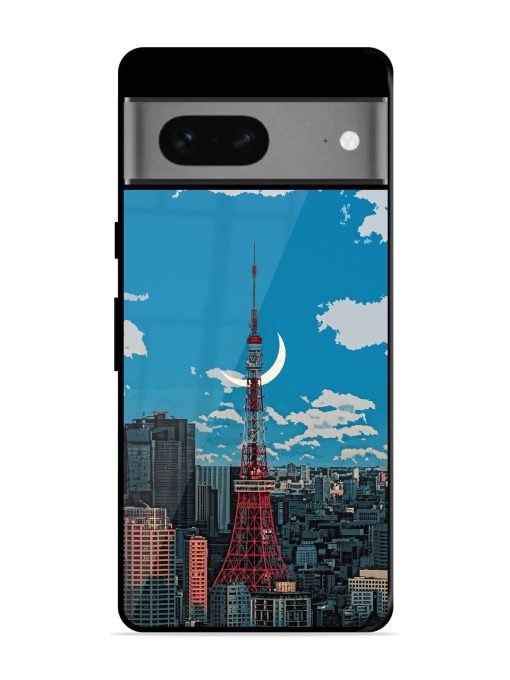 Tokyo Twilight Glossy Soft Edge Case for Google Pixel 7 Chachhi