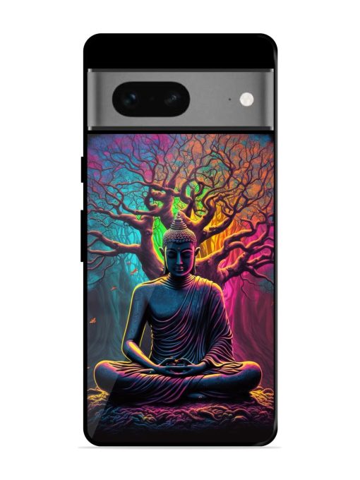 Enlightened Serenity Glossy Soft Edge Case for Google Pixel 7 Chachhi