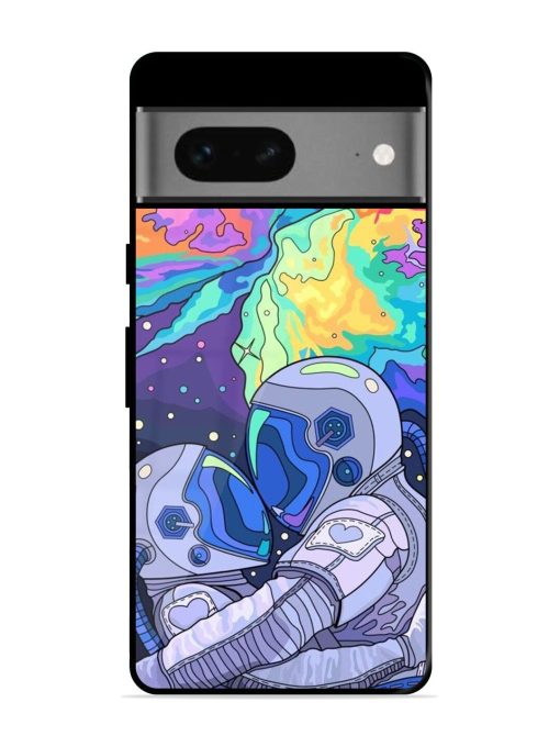 Cosmic Love Glossy Soft Edge Case for Google Pixel 7 Chachhi