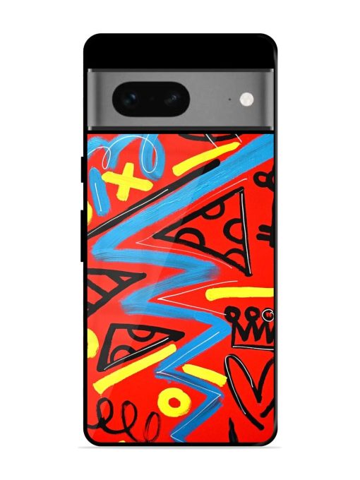 Groovy Garden Glossy Soft Edge Case for Google Pixel 7 Chachhi