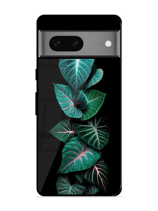 Emerald Elegance Glossy Soft Edge Case for Google Pixel 7 Chachhi