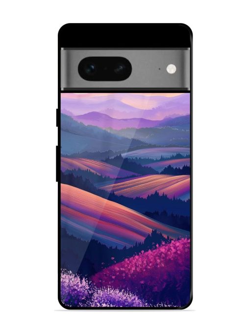 Twilight'S Embrace Glossy Soft Edge Case for Google Pixel 7 Chachhi