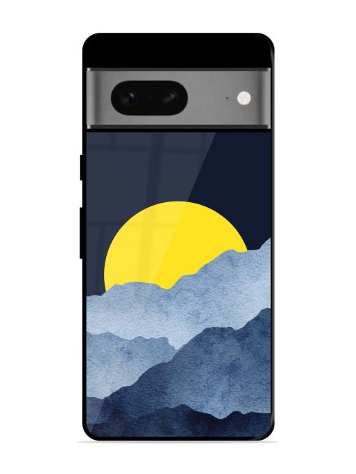 Golden Hour Horizon Glossy Soft Edge Case for Google Pixel 7 Chachhi