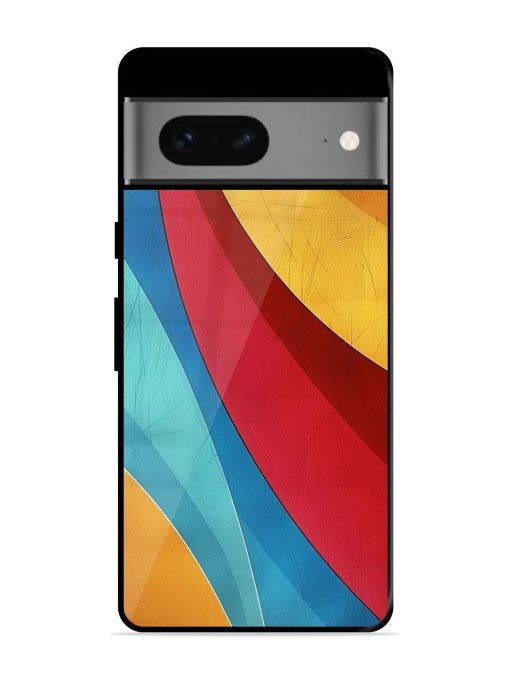 Curving Canvas Glossy Soft Edge Case for Google Pixel 7 Chachhi