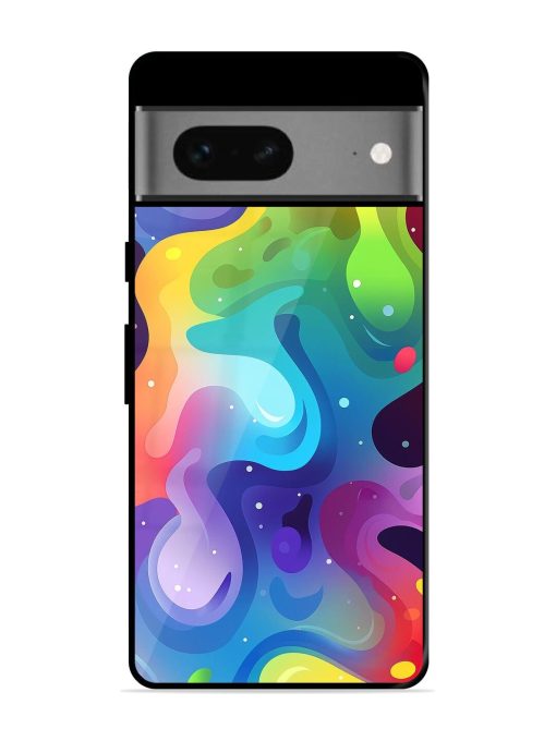 Rainbow River Glossy Soft Edge Case for Google Pixel 7 Chachhi