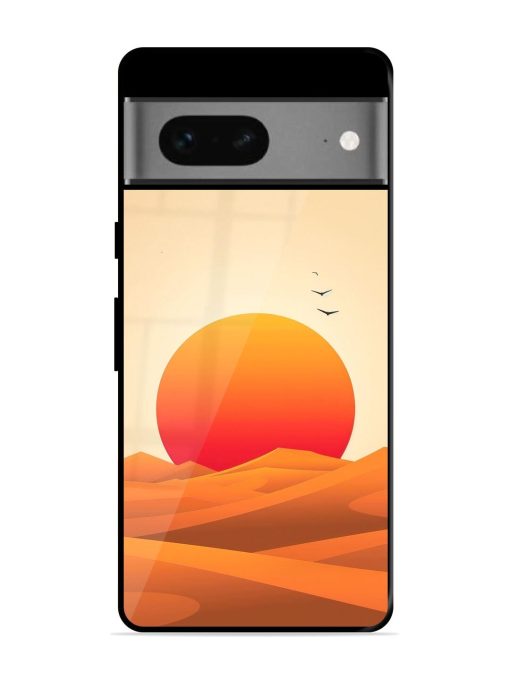 Desert Sunset Glossy Soft Edge Case for Google Pixel 7 Chachhi