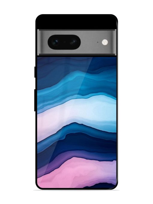 Oceanic Layers Glossy Soft Edge Case for Google Pixel 7 Chachhi