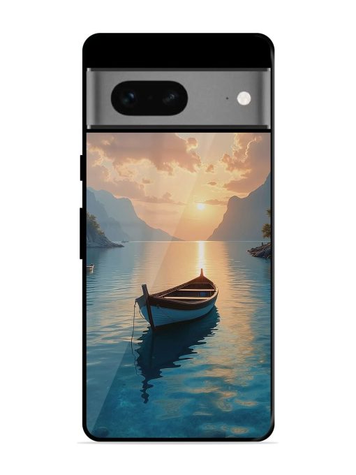 Serene Sunset Glossy Soft Edge Case for Google Pixel 7 Chachhi