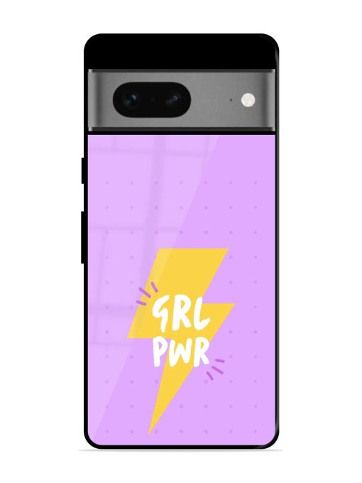 Girl Power Spark Glossy Soft Edge Case for Google Pixel 7 Chachhi