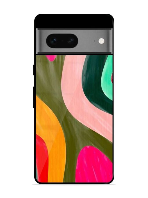 Wavy Wonder Glossy Soft Edge Case for Google Pixel 7 Chachhi