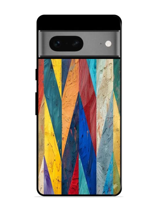 Abstract Tapestry Glossy Soft Edge Case for Google Pixel 7 Chachhi