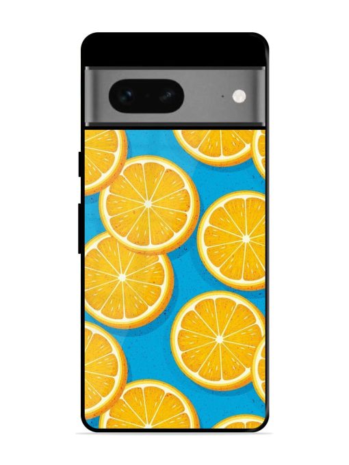 Citrus Symphony Glossy Soft Edge Case for Google Pixel 7 Chachhi