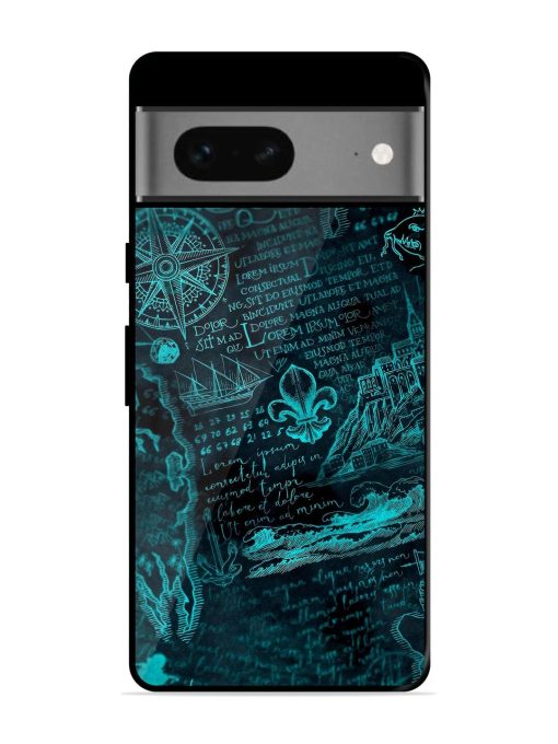 Nautical Notebook Glossy Soft Edge Case for Google Pixel 7 Chachhi