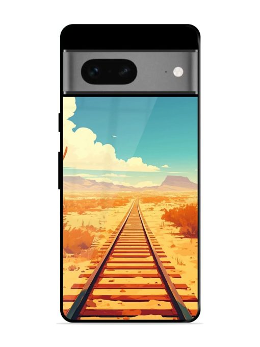 Endless Horizon Glossy Soft Edge Case for Google Pixel 7 Chachhi