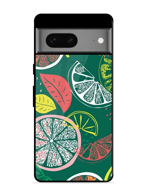 Citrus Symphony Glossy Soft Edge Case for Google Pixel 7 Chachhi