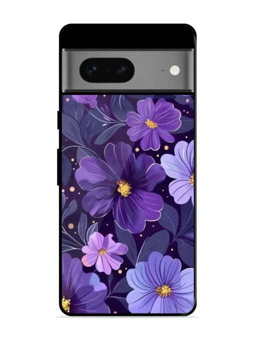 Purple Paradise Glossy Soft Edge Case for Google Pixel 7 Chachhi