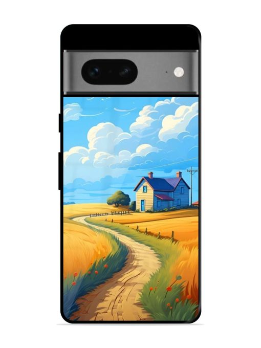 Countryside Cottage Glossy Soft Edge Case for Google Pixel 7 Chachhi